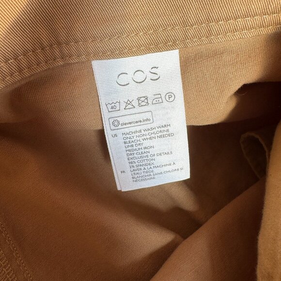 COS Tan Wide Leg Pants - Picture 13 of 14